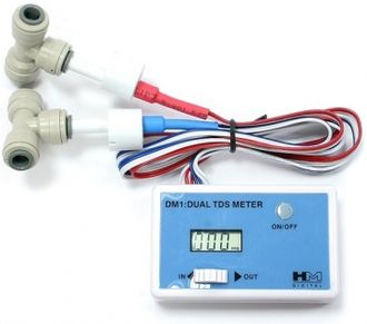 DM-1. TDS-монитор (солемер). Измерение и индикация уровня солесодержания в двух точках системы очистки воды.