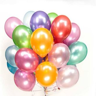 Облако шаров с гелием "Ассорти металлик" Облако шаров с гелием "Ассорти металлик"