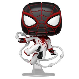 Фигурка Funko POP! Bobble Marvel Games Miles Morales Miles T.R.A.C.K. Suit