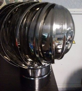Турбодефлектор нержавеющий диаметр 1000мм с двойным усилением, шт