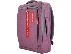 Рюкзак сумка для ноутбука 15.6 - 17.3 дюймов Optimum, сиреневый