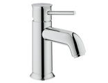 Смеситель для раковины GROHE BauClassic,гладкий корпус,Хром, 23162000