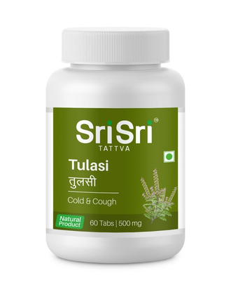 Туласи при простуде (Tulasi) Shri Shri Ayurveda, 60 таб.