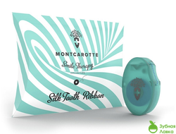 ШЕЛКОВАЯ ЛЕНТА ДЛЯ ЗУБОВ MONTCAROTTЕ MINT GREEN