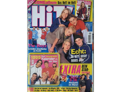 Hit! Magazine August 1999 Echt, The Boyz, Gil, BSB Cover, Иностранные журналы, Intpressshop