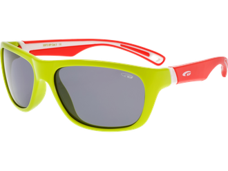 Детские солнцезащитные очки Goggle E972-5 зеленый с оранжевым поляризационные