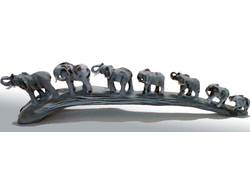 Семь слонов, идущие по мосту.ОПТ