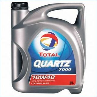 TOTAL QUARTZ 7000 10W40 масло мот. п\с 5л