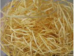 Древесная стружка, 40 г, цвет №02 Золотисто - Желтый