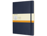Записная книжка "Classic Soft" (в линейку), ХLarge, сапфир