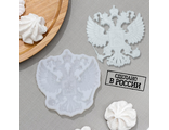 Силиконовая форма «Герб России», 10×9,1×0,6 см, цвет прозрачный