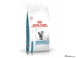 Royal Canin Skin & Coat Роял Канин Скин энд Коат Фелин   диета для кастрированных котов и кошек с повышенной чувствительностью кожи и шерсти с момента операции до 7 лет. 0,4 кг