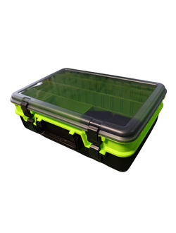 Ящик рыболовный "ПРОФИ-МИНИ" 38.5х28,5х12см/ зеленый