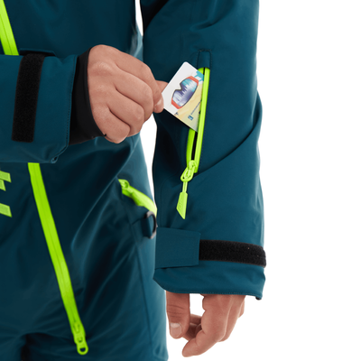 Комбинезон DRAGONFLY Gravity Premium MAN Dark Ocean-Light Green (Kamchatka)