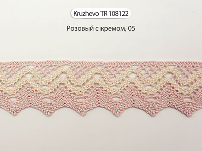Арт. TR К-108122, KRUZHEVO 37 мм. Кружево хлопок 100%