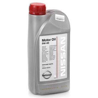 Моторное масло Nissan 5W40 синтетическое  1 л.