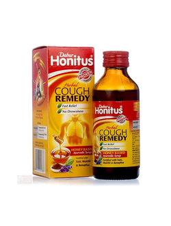 ХОНИТУС сироп от кашля, 100 мл, Дабур (Honitus Herbal Cough Remedy Dabur)