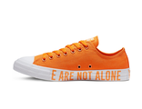 Кеды Converse All Star Chuck Taylor We Are Not Alone Low Top оранжевые низкие