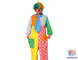 Клоун костюм размер 52-54/ 182 см   +  Ботинки