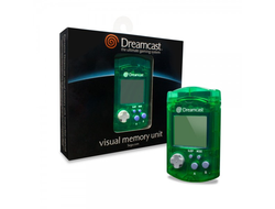 (Новая) Карта памяти Visual Memory для SEGA DreamCast (зеленая)