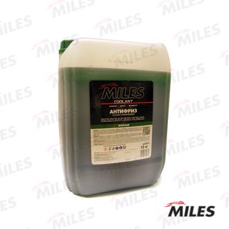 Антифриз G11 (зеленый) Miles AFGR010 10кг