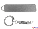 Брелок для ключей ГОСНОМЕР под сублимацию СЕРЕБРЯНЫЙ (комплект для изготовления брелока)