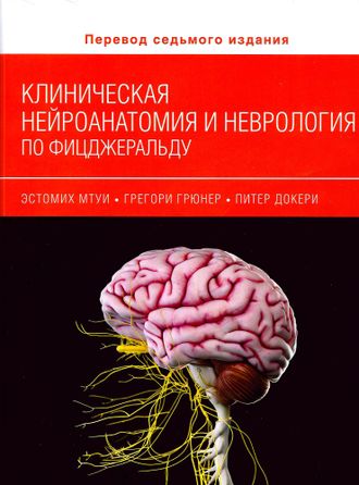 Клиническая нейроанатомия и неврология по Фицжеральду. Э. Мтуи, Г. Грюнер, П. Докери. &quot;Издательство Панфилова&quot;. 2018