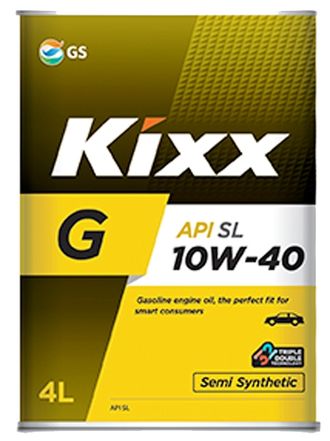 KIXX G 10W40 масло моторное Gold SL п/с 4л
