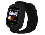 Детские часы Smart Baby Watch с GPS Q80 - чёрные