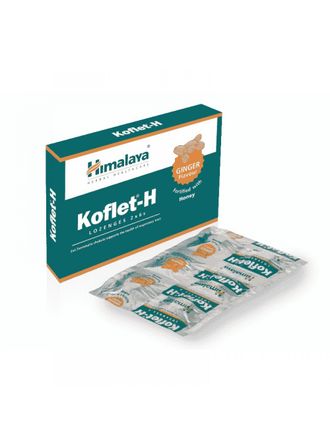 Кофлет-Н (Koflet-H) леденцы с имбирем (1 блистер - 6шт)