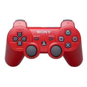 PS 3 Controller Wireless Dual Shock Red