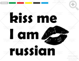 наклейка я русский