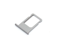 Держатель сим iPhone 6S серебро