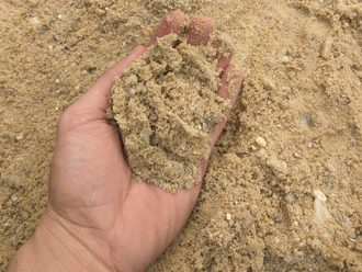 Крупнозернистый мытый песок