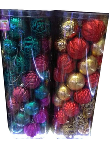 Елочные украшения набор 40 шариков