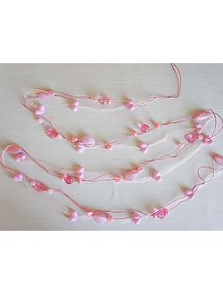 Арт. 535596. Подвес-гирлянда с сердечками