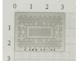 Трафарет BGA для реболлинга чипов компьютера NV HSI-A4 0,6мм