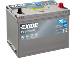 EXIDE Premium 75Ah 630A EA754 / EA755