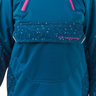 Куртка-анорак женская сноубордическая DF UKTUS Woman Dark Ocean-Pink 800240-438