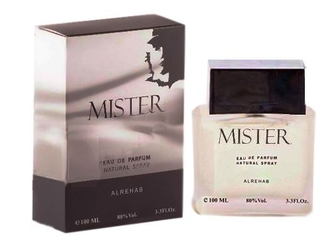 мужской одеколон Mister / Мистер 100 мл Al Rehab
