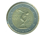 Греция 2 Евро 2004 года