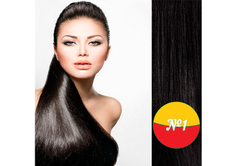 Волосы натуральные на заколках Realtop Quality 60-65 см (5 прядей) №1