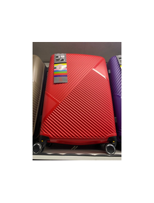 Комплект из 3х чемоданов Impreza Полипропилен S,M,L красный