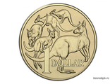 Австралия. 1 доллар 2016 год. 50 лет со дня перехода на десятичную систему национальной валюты.