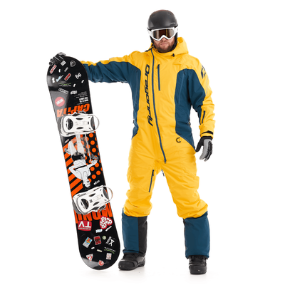Комбинезон DRAGONFLY Gravity Premium MAN Yellow-Blue