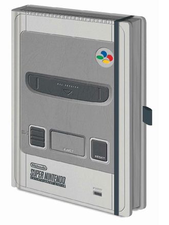 Записная книжка Pyramid: Nintendo: (SNES) Premium A5 Notebooks