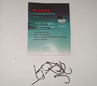 Крючки KAIDA CL01 №12 (10уп. по 10шт.)