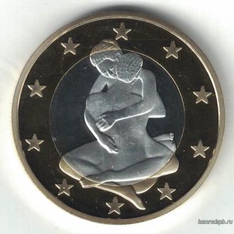 Монетовидный жетон 6 sex евро №15