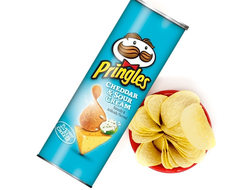 Pringles Cheddar & Sour Cream 158g (14 шт)