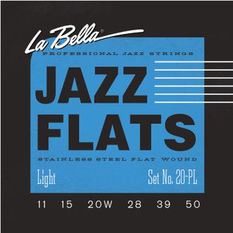 Струны металлические La Bella Jazz Flats Set № 20PL